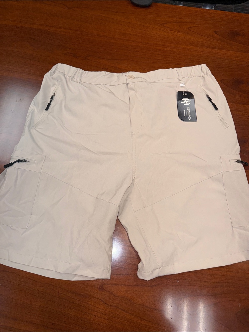 Men's Performance Cargo Shorts - Cream